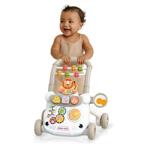 Baby Walker Trolley, Baby Play Walker, Learning Walking Pushing Wheel - Image 1