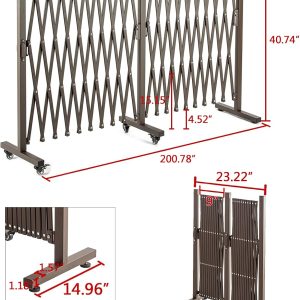 Extendable Aluminum Fence，Barricade Gate - Image 3