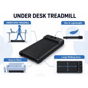 Fordable Walking Pad Treadmill for Home and Office, 2 in 1 Running and Jogging Machine with Remote Control - Image 4