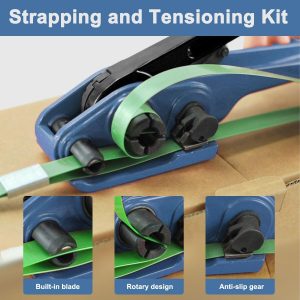 Packaging Banding Strapping Kit Tensioning Tool Tensioner & Sealer - Image 3