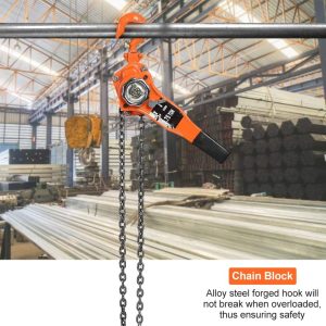 Manual Lever Chain Puller Hoist for Industrial Lifting - Image 2