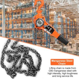 Manual Lever Chain Puller Hoist for Industrial Lifting - Image 3