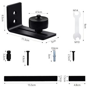 2PCS Barn Door Floor Guide - Image 8