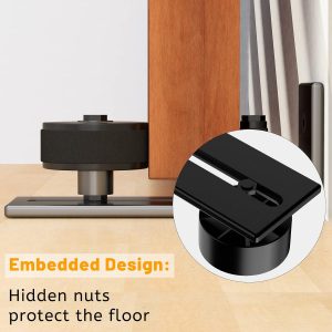 2PCS Barn Door Floor Guide - Image 3