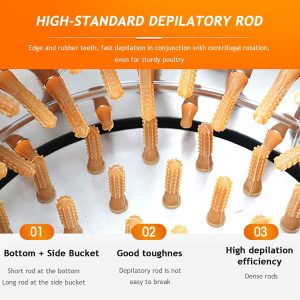 Chicken Feather Plucker Electric Poultry Defeathering 60cm - Image 5